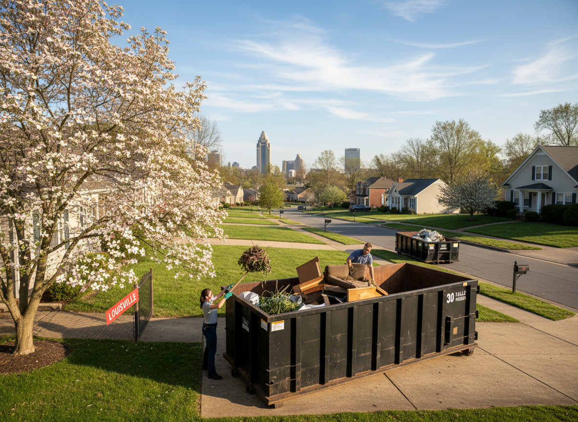 How to Size a Dumpster for Spring Cleanup Projects in Louisville